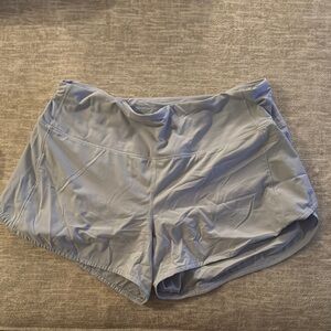 Lululemon Athletica Gray Athletic Shorts with Elastic Waistband